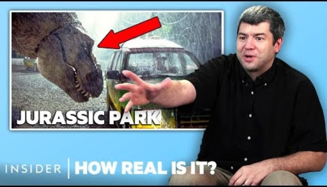 How real is it? Paleontologist rates 10 dinosaur scenes in Jurassic Park and other movies…