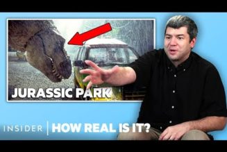 How real is it? Paleontologist rates 10 dinosaur scenes in Jurassic Park and other movies…