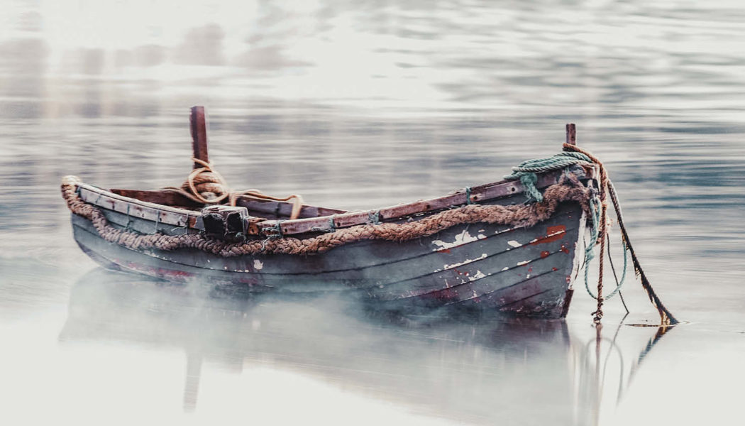 Jesus climbed into Simon Peter’s boat, invading his daily life. He does the same thing to us…..