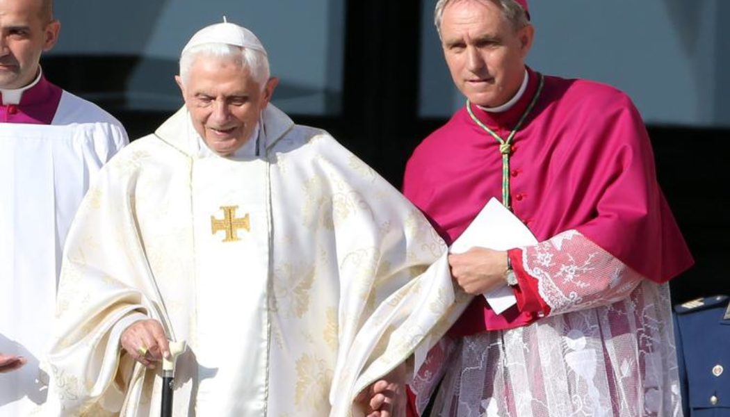 There’s a movement afoot that wants to destroy Benedict XVI’s legacy, says Archbishop Gänswein…