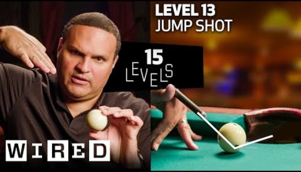 How to master 15 levels of pool, from basic fundamentals to dazzling trick shots…