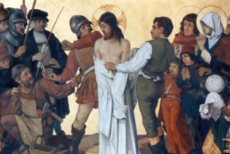 The 10th Station of the Cross and St. Damien of Molokai’s brag…