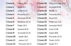 June Scripture Writing Challenge (2022)