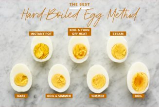 Here are 7 different methods to make hard-boiled eggs. Tested side by side, the winner is clear…..