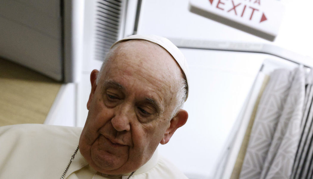 In Airplane Press Conference Following Canada Trip, Pope Admits He Must Slow Down or Quit…