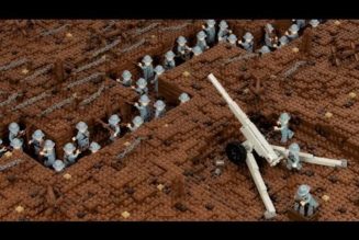 See the World War I Battle of Verdun recreated in stop-motion animation with Legos…