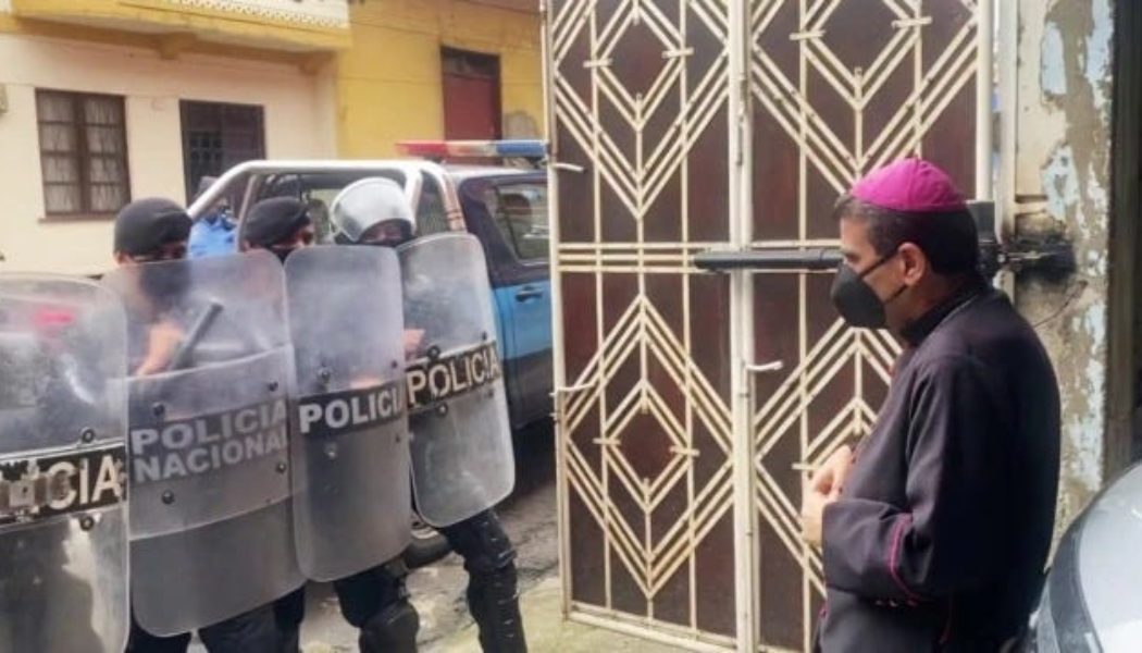 Nicaraguan Police Storm Matagalpa Chancery, Arrest Bishop Rolando Álvarez, as Ortega Regime’s Crackdown on Church Intensifies…