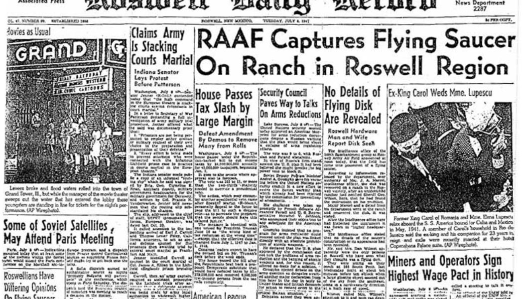 Poor Clare nuns reveal the hidden Truth about the 1947 Roswell ‘UFO crash’…