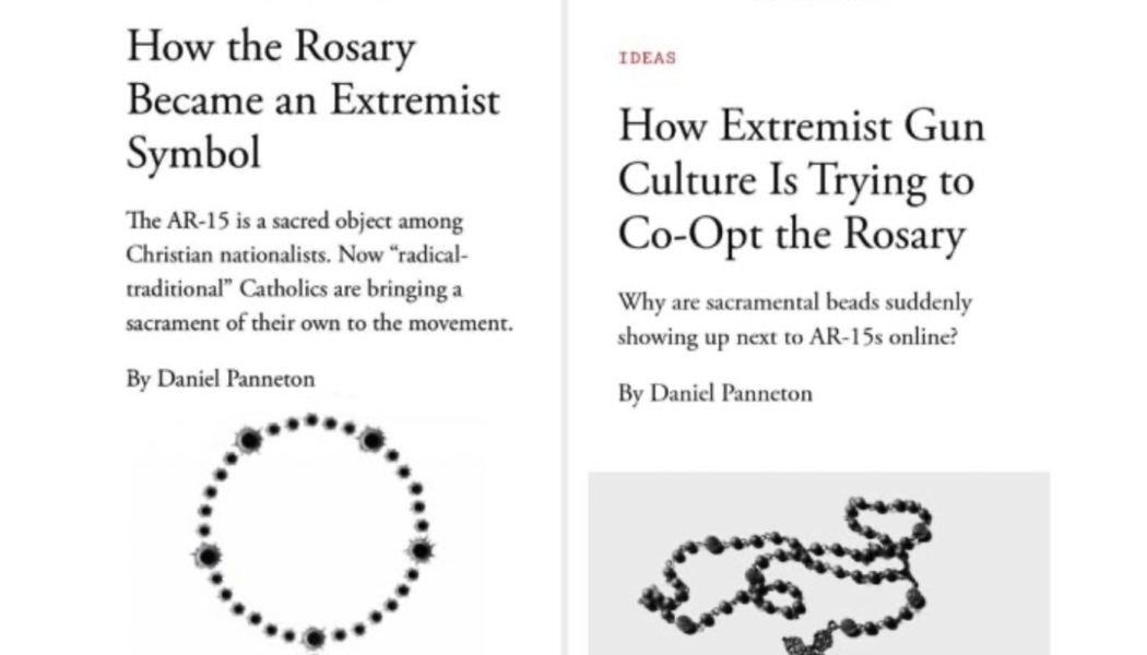 What was that crazy Rosary attack article in The Atlantic really all about? Here’s what…..