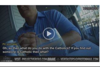 ‘Honestly, I don’t want to’ hire Catholics, Connecticut school administrator says in undercover video…
