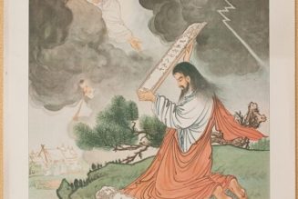 These historic Chinese Catholic posters are fascinating…