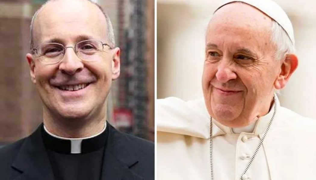 Pope Francis Meets with Father James Martin at Vatican on ‘Joys and Hopes, the Griefs and Anxieties, of LGBTQ Catholics’…