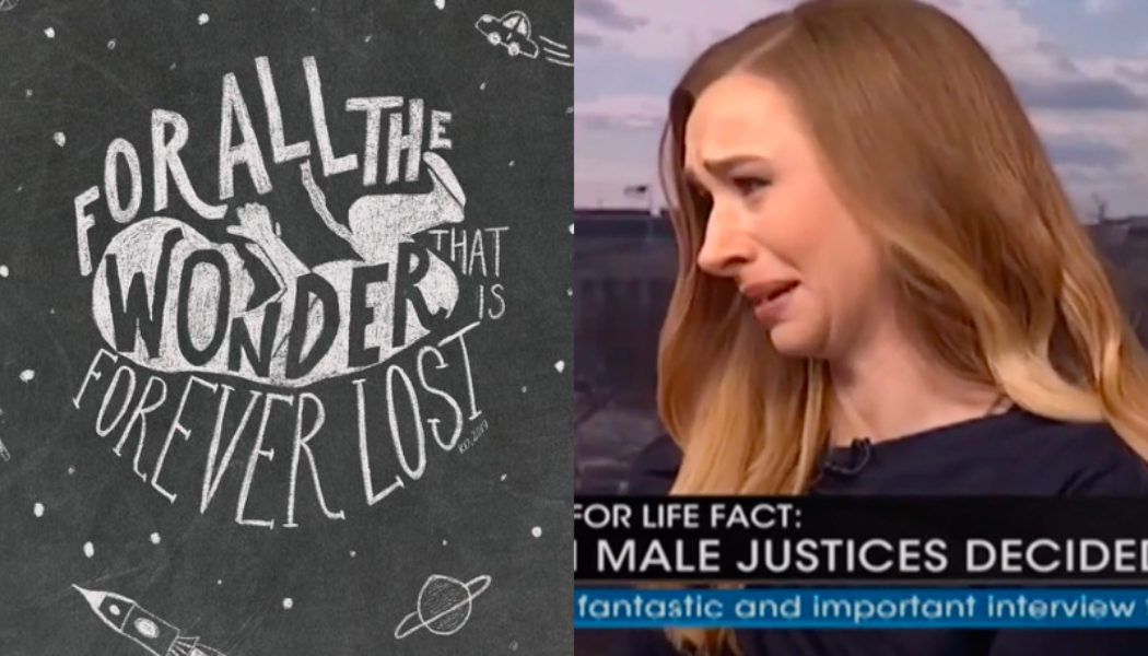 EWTN Hostess Cries Live On-Air While Reading Post About Babies Who Died From Abortion…..