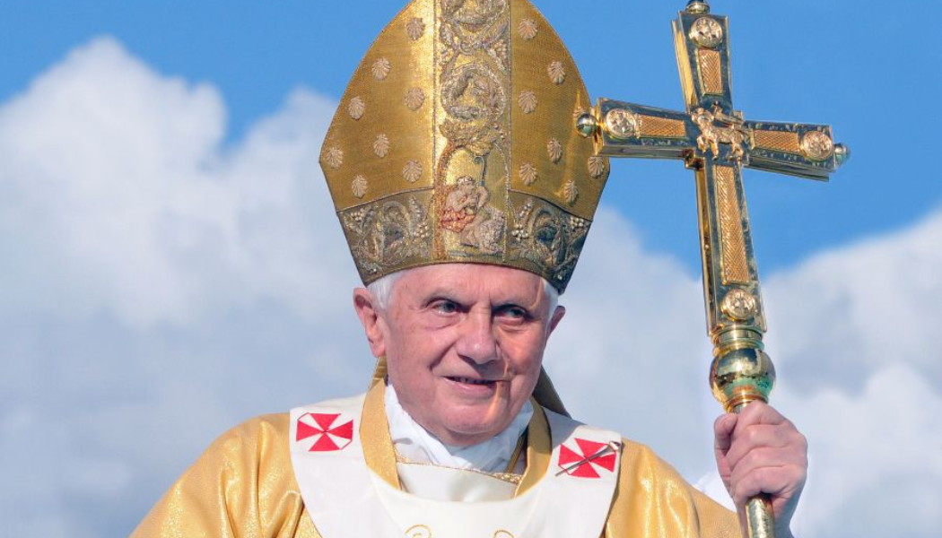 God rest Benedict XVI…
