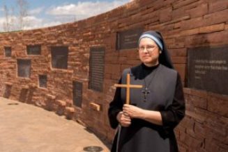 Jenica Thornby was a Columbine student on that horrible day in 1999. God led her away from the killers, and led her to Himself. She’s now Sister Mary Gianna… …