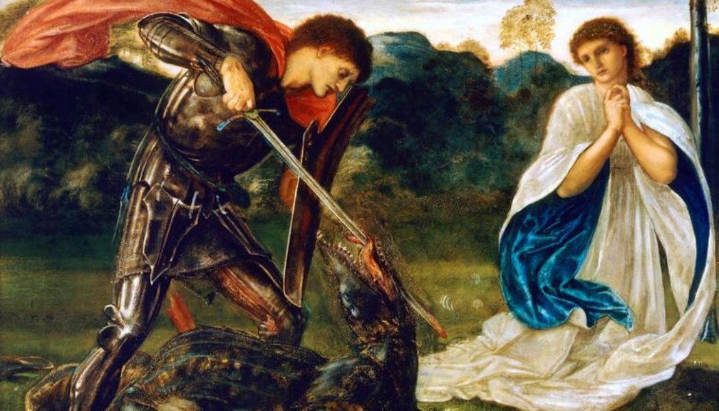 St. George Killed the Dragon by Offering His Own Life to God…