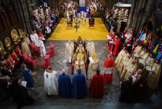 How the coronation of King Charles consecrated him symbolically as a priest-king like Solomon…