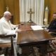 Pope Francis and Ukraine’s President Volodymyr Zelenskyy meet at Vatican…