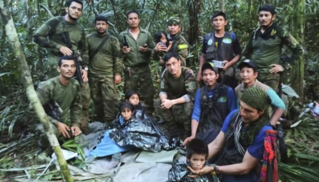How 4 children survived 40 days in the Amazon jungle after a plane crash…