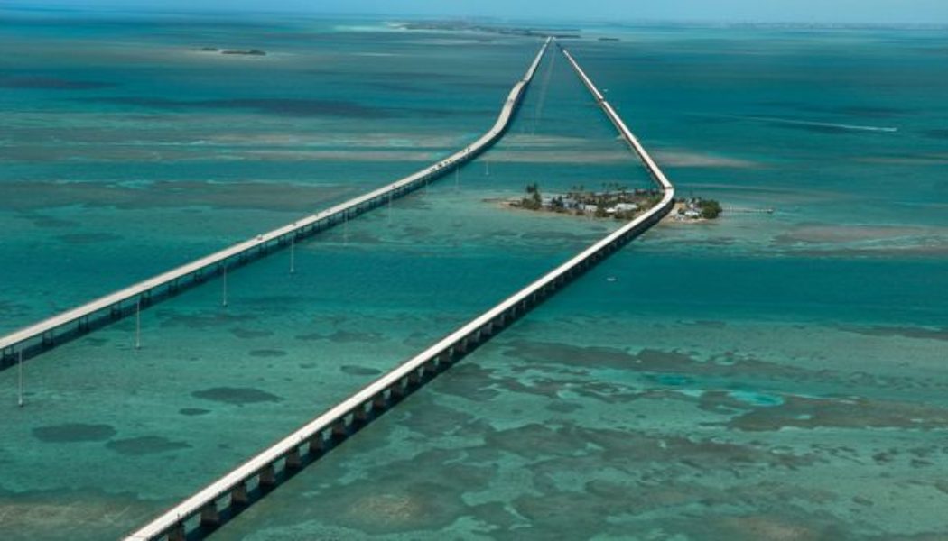 America’s floating Overseas Highway, an engineering marvel, stretches 113 miles into the open ocean…