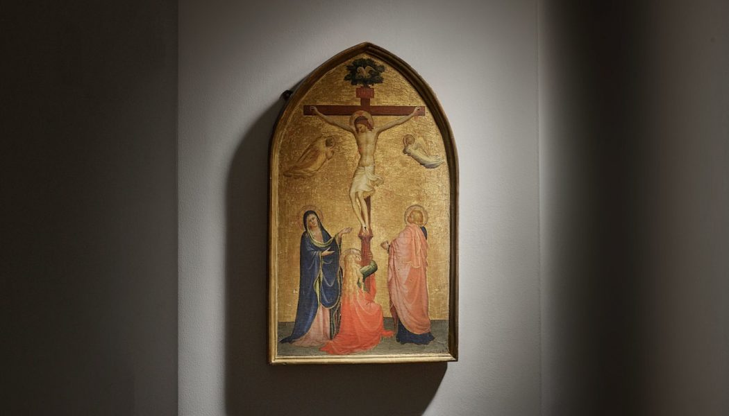 Fra Angelico’s Rare Painting of the Crucifixion Fetches Record Price for Artist at Christie’s Auction House…