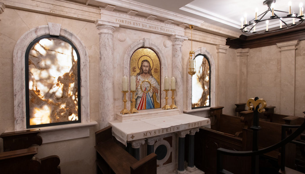 A visit to New York City’s first perpetual adoration chapel…