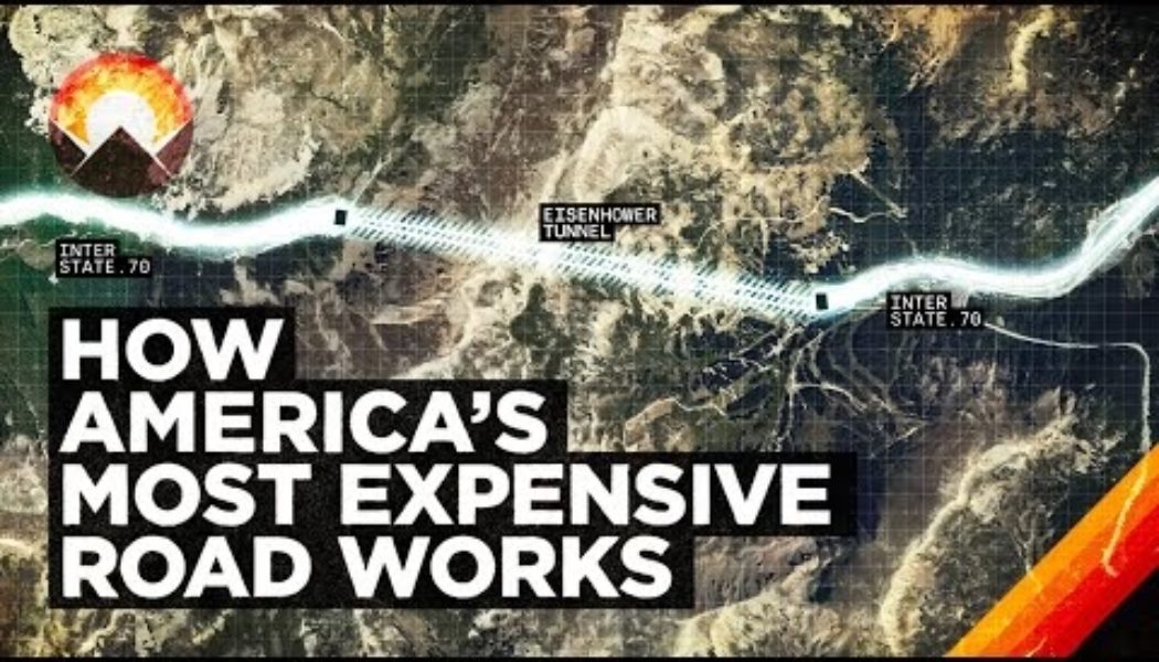 How “America’s most expensive road” (Interstate 70 through Colorado’s mountains) works — and how it was built…