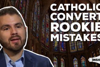 How to avoid “rookie mistakes” as a new Catholic convert…