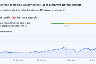 A new Google Flights tool tells you the cheapest time to book your flight. Here’s how it works…..