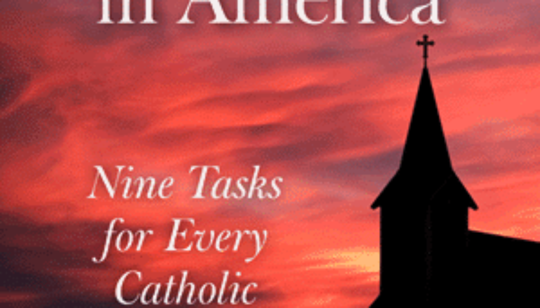 Is the Church on track for certain doom? No, not according to the authors of a new book, ‘Revitalizing Catholicism in America: 9 Tasks for Every Catholic’…..