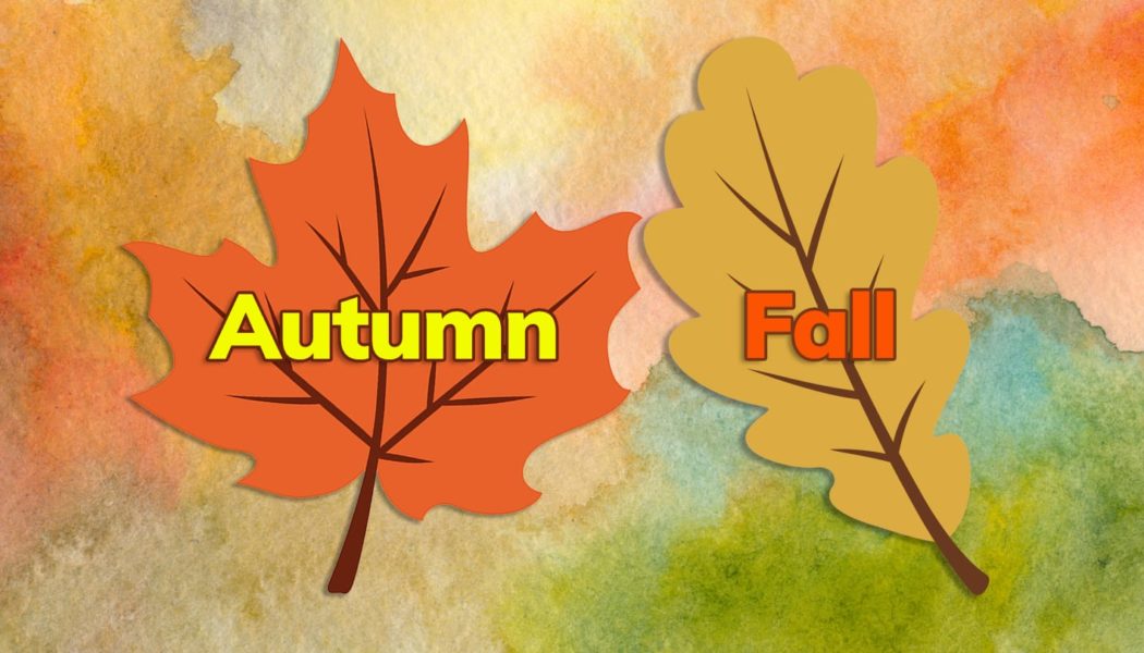 There’s a good reason why Americans (and only Americans) refer to autumn as “fall”…