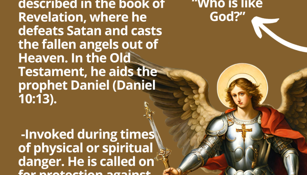 Your Go-To Guide for the 3 Archangels: Handy Facts Every Catholic Should Know…