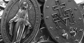 Cardinal Burke and the Pope, a Miraculous Medal, and the News…
