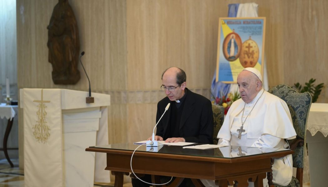 Papal Aide Relays Pope Francis’ Remarks at Sunday Angelus While Pope Recovers From Flu…