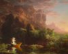 There’s an Advent lesson hidden in Thomas Cole’s series of paintings, “The Voyage of Life”…