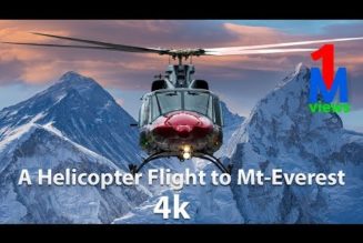 A Helicopter Flight to Mount Everest…