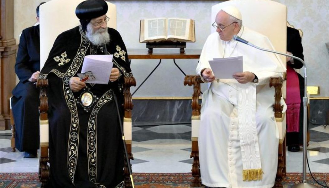 Coptic Orthodox Church Confirms Ecumenical Dialogue Suspended Due to Rome’s ‘Change of Position’ on Homosexuality…