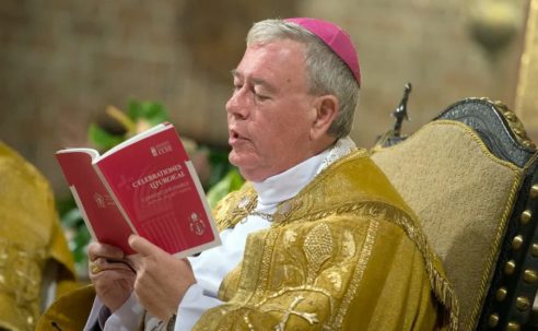 Synod boss Cardinal Hollerich claims infallible Church teaching “can be changed” but it has to be done “one step at a time”…