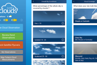 Look up at the sky. What do you see? Tell NASA — they need your help identifying clouds…