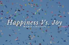 Happiness Vs. Joy