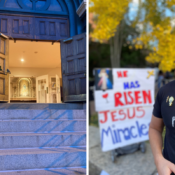 Surrounded by Halloween witchery, Catholics in Salem wage a battle for souls…