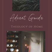 Theology of Home Advent Guide…