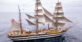 Chapel onboard historic Italian three-masted naval ship ‘Amerigo Vespucci’ designated a Jubilee church…